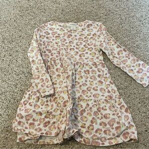 Crewcuts Pink and Yellow Patterned Top